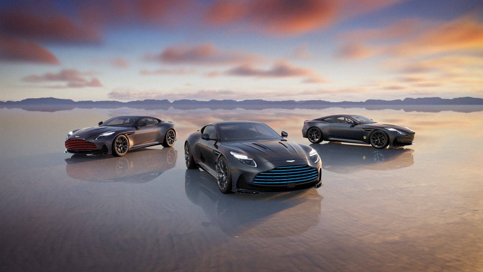 Three Aston Martin DB12 S Specials Recall the 1951 VMF Racers — official source image