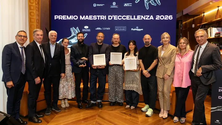 Premio Maestri d’Eccellenza 2026 presentation — official LVMH image