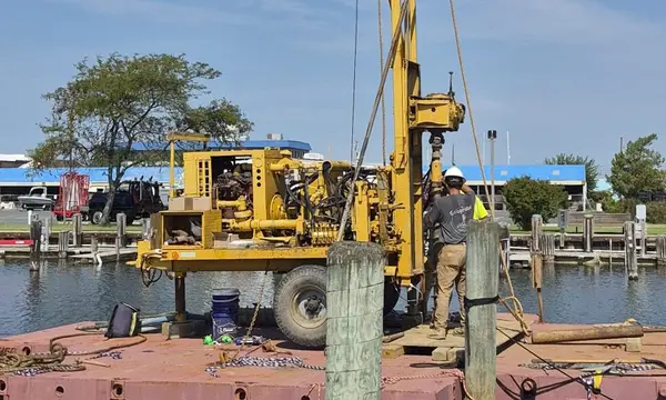 Somers Cove Marina modernization — official Maryland DNR photograph