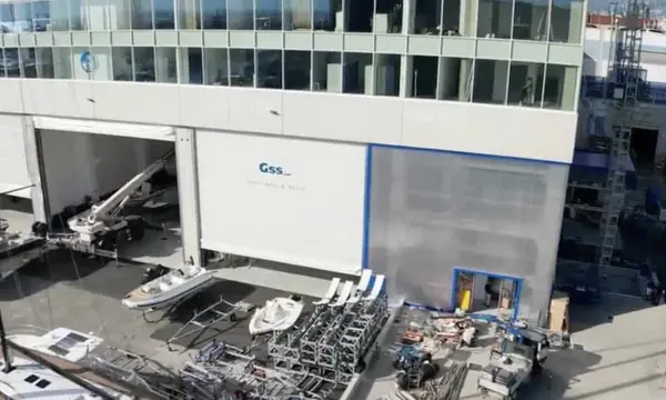 Polo della Nautica refit facility Genoa