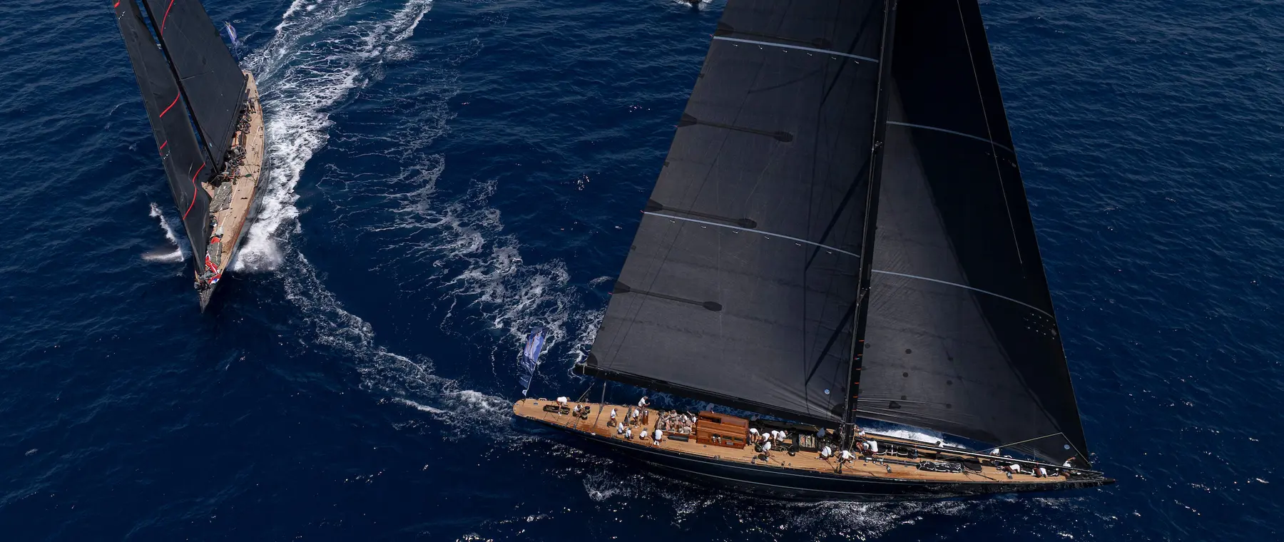J Class yacht Rainbow racing in 2026