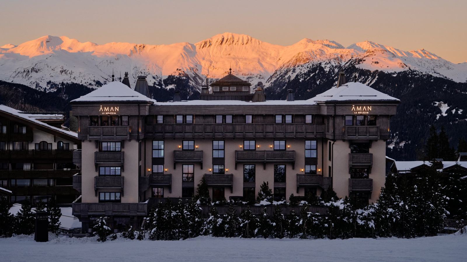 Aman Le Melezin Courchevel exterior