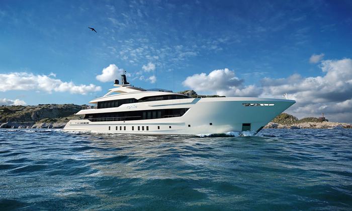 Project Apollo: revised profile and new layout for the latest 55m Steel Class press image