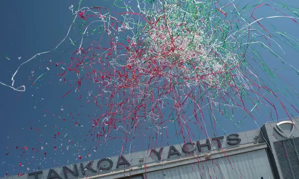 Tankoa Launches 52m Full-Custom SPIRIT in Genoa — official source image