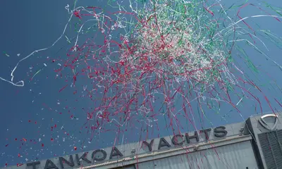 Tankoa Launches 52m Full-Custom SPIRIT in Genoa — official source image