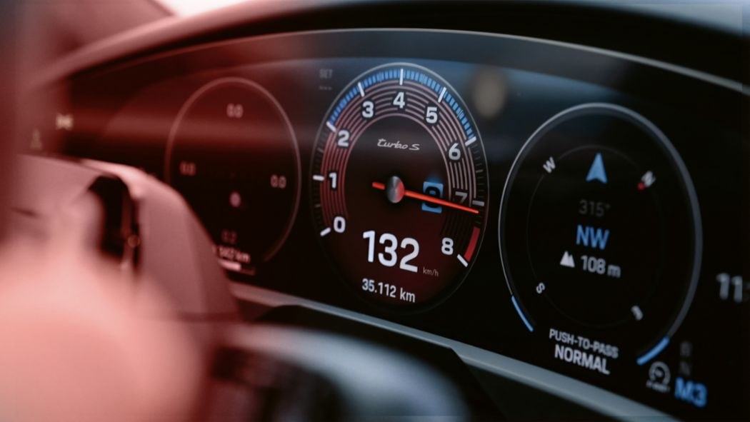 Porsche E-Shift Gives the Electric Taycan Eight Virtual Gears — official source image