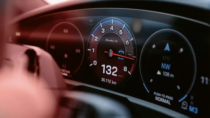 Porsche E-Shift Gives the Electric Taycan Eight Virtual Gears — official source image