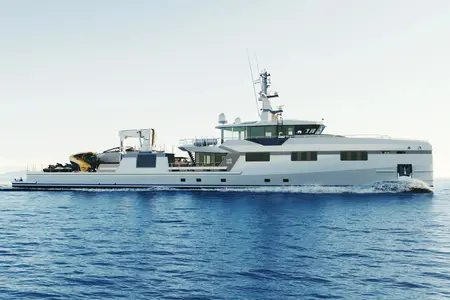 The 5th 53-metre Yacht Support - Damen Yachting official image