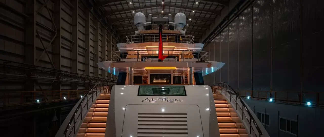 Bilgin Yachts - THE WAIT IS OVER: FIRST PICTURES OF AL REEM REVEALED