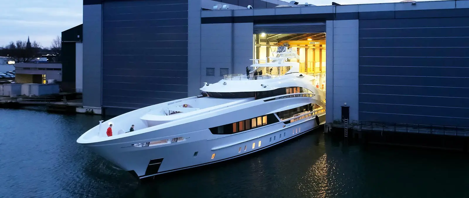 YN 18850 Project Triton, 50-metre Steel Class, first day out! press image