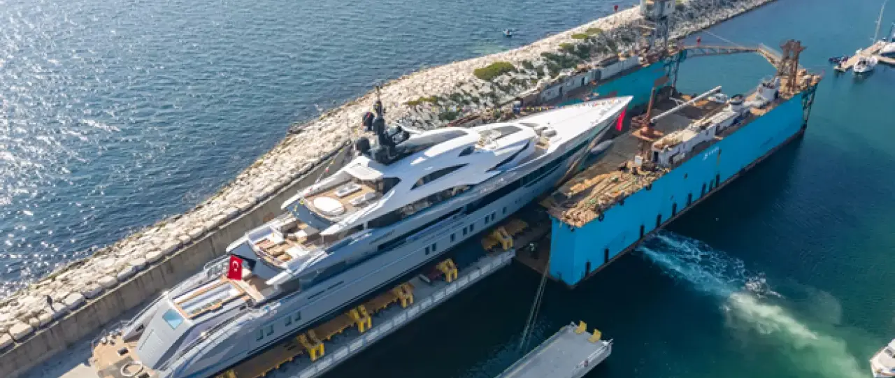 Bilgin Yachts - TURKEY’S LARGEST YACHT LAUNCHED!