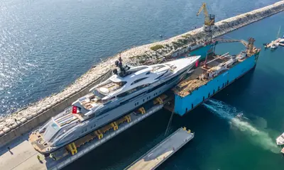 Bilgin Yachts - TURKEY’S LARGEST YACHT LAUNCHED!