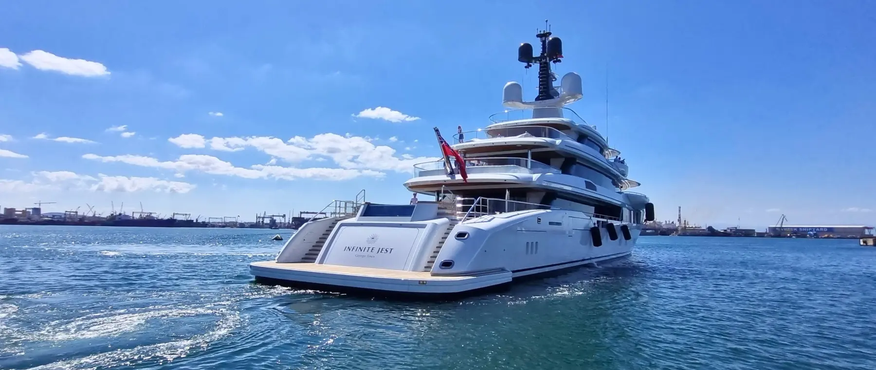 Infinite Jest Delivered | Turquoise Yachts news image