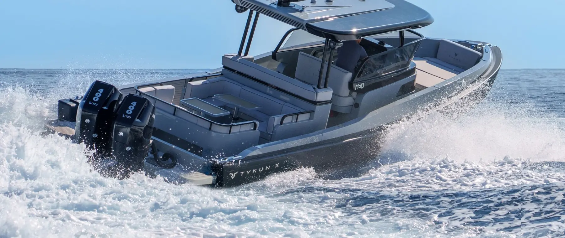 TYKUN aluminium tender range at Monaco Yacht Show 2026