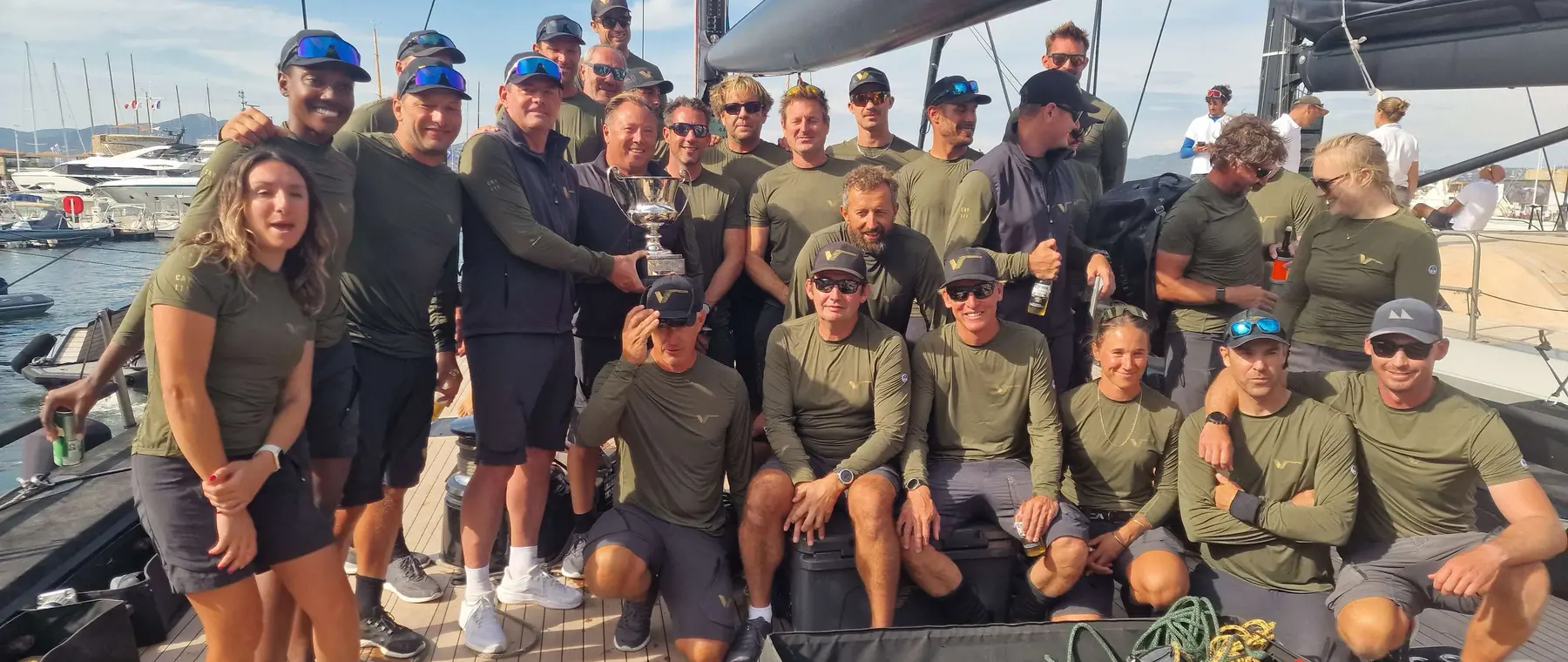 Official International Maxi Association image of V at Les Voiles de Saint-Tropez