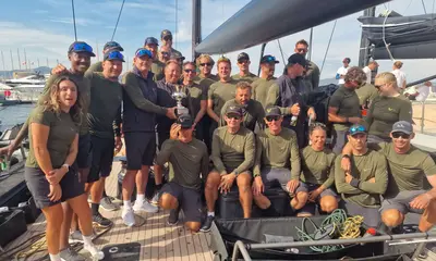 Official International Maxi Association image of V at Les Voiles de Saint-Tropez