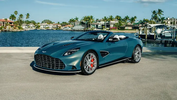 Aston Martin Vanquish Volante Wave Edition Heads to the Naples Winter Wine Festival Auction — official source image