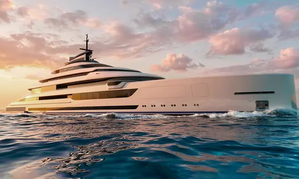 Moran and Nuvolari Lenard Unveil 116m White Arrow Design — source image