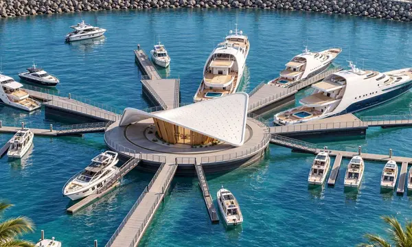 Wynn Marina Plans 98 Berths for Superyachts up to 85 Metres — source image