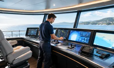 Yacht Electronics, AV and IT — Modern Superyacht Bridge