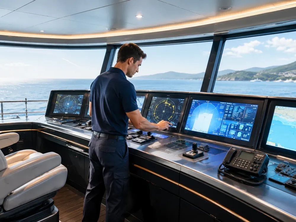 Yacht Electronics, AV and IT — Modern Superyacht Bridge
