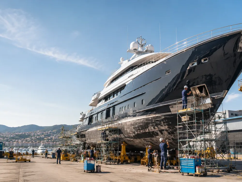 Yacht Refit and Repair — Superyacht Shipyard