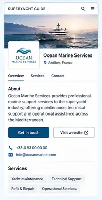 Example of a branded Business Starter company profile